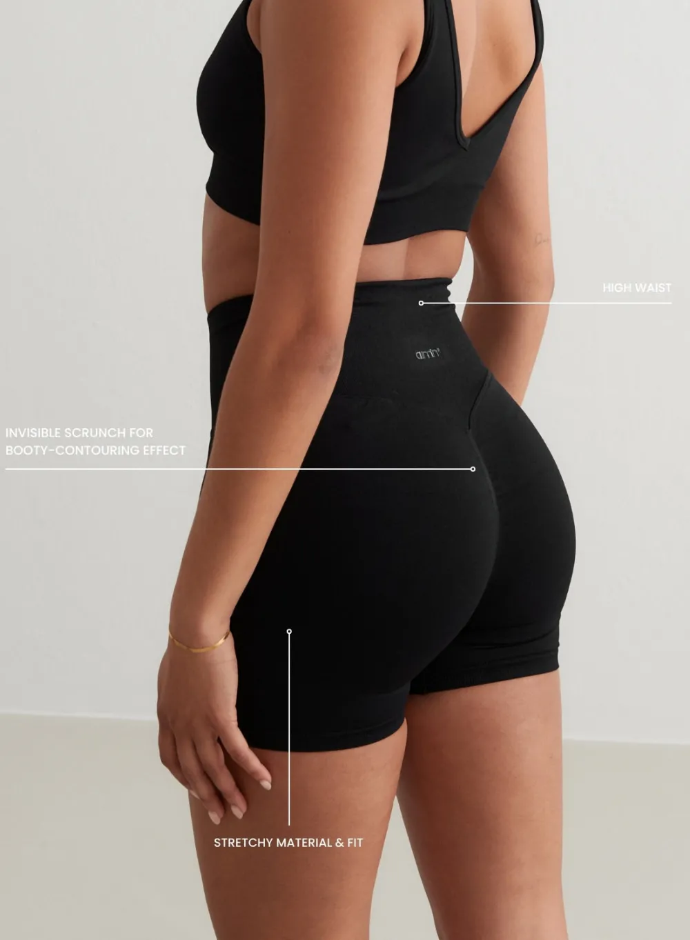 Seamless Biker Shorts|All Biker Shorts^AIM’N Shape Seamless Hotpants Black