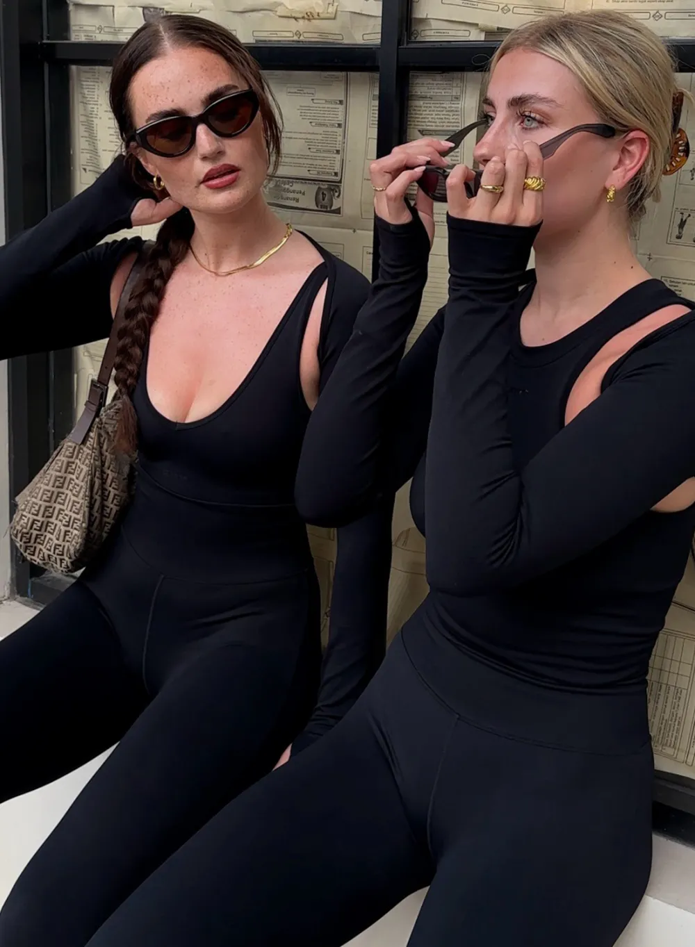 Langermede Skjorter|Long Sleeve Workout Tops^AIM’N Black Shape Seamless Long Sleeve Bolero