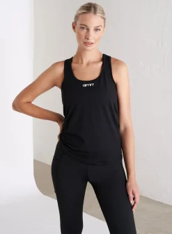 Tank Tops Og Trenings Tank Tops|Workout Tank Tops^AIM’N Soft Basic Racerback Tank Black