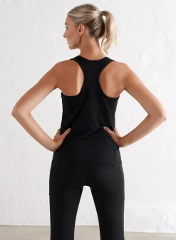 Tank Tops Og Trenings Tank Tops|Workout Tank Tops^AIM’N Soft Basic Racerback Tank Black