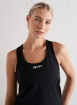 Tank Tops Og Trenings Tank Tops|Workout Tank Tops^AIM’N Soft Basic Racerback Tank Black