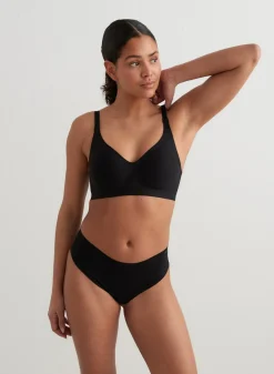 BH^AIM’N Black Soft Bra