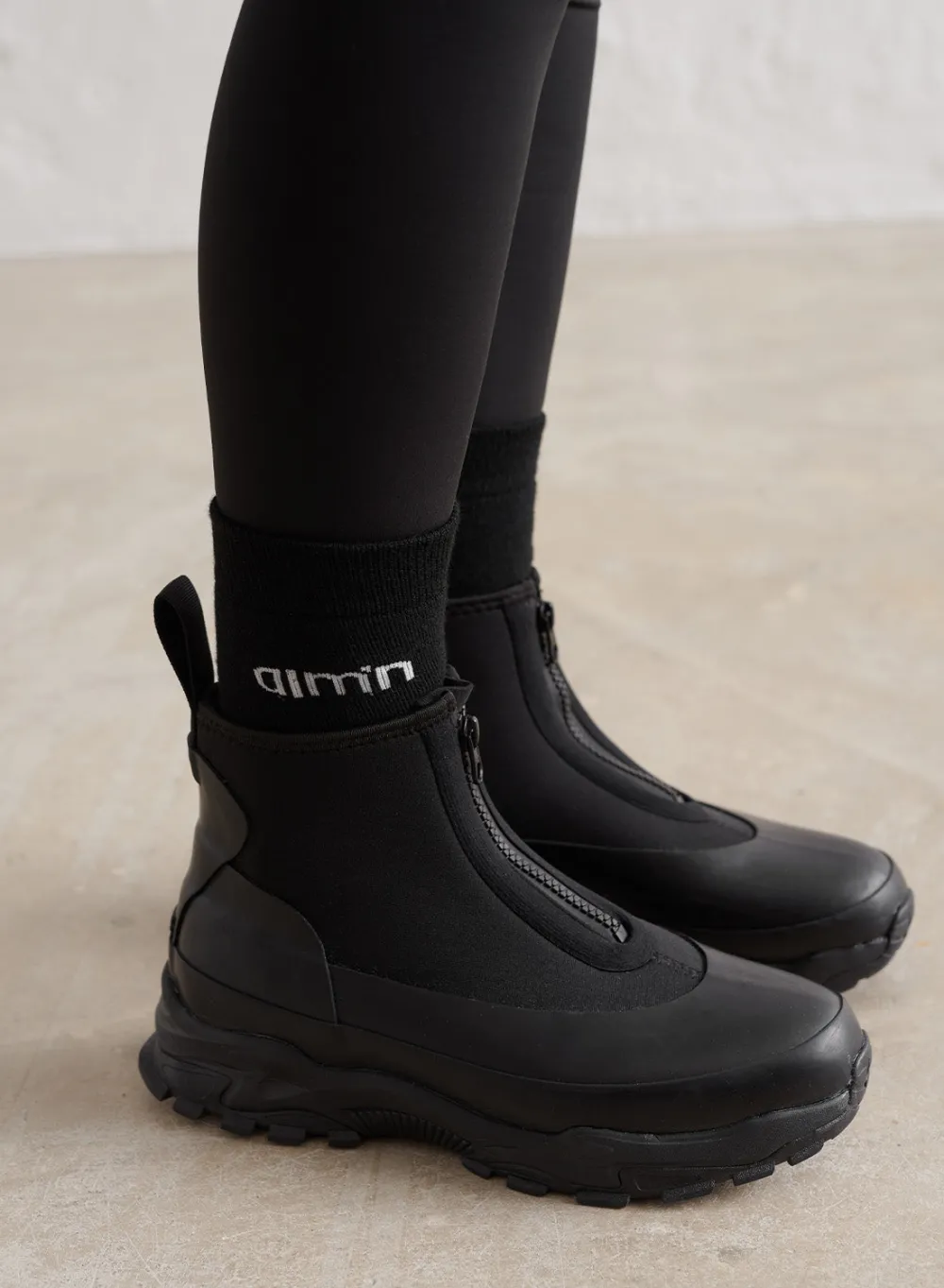 Sokker^AIM’N Thermo Wool Socks Black