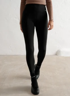 Treningstights^AIM’N Warming Pintuck Tights Black