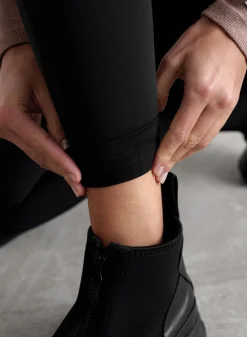 Treningstights^AIM’N Warming Pintuck Tights Black