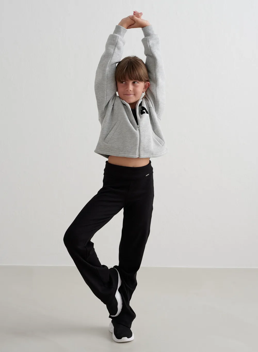 Workout Pants^AIM’N Young Ease Ribbed Pants Black