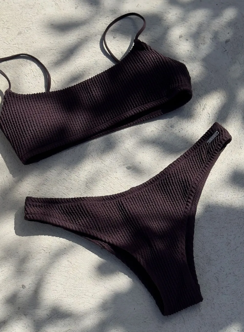 Strap Bras|Bikinitopper^AIM’N Cacao Capri Sporty Strap Bra