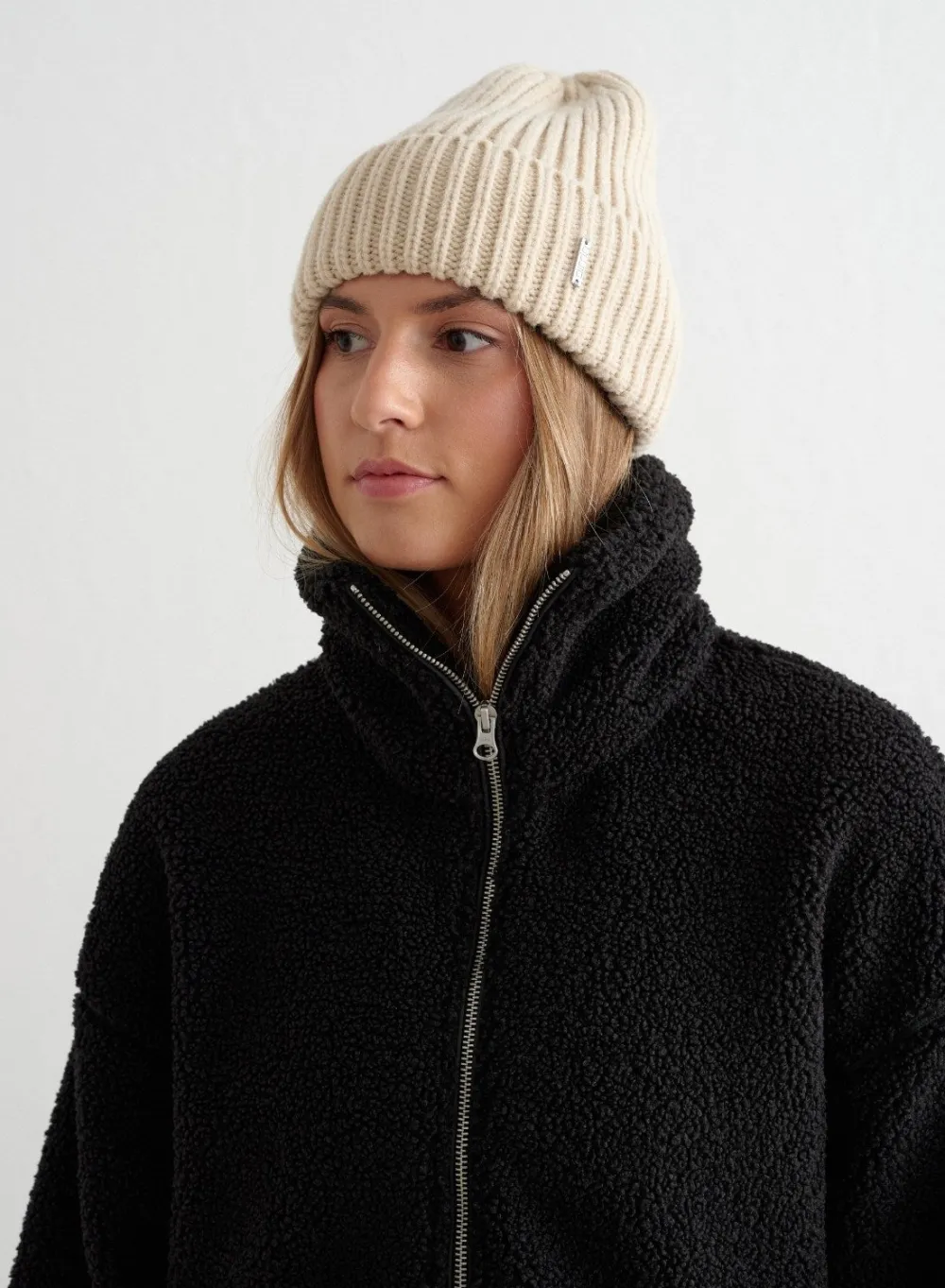 Luer, Hansker, Skjerf^AIM’N Café Au Lait Chunky Beanie Cafè au lait