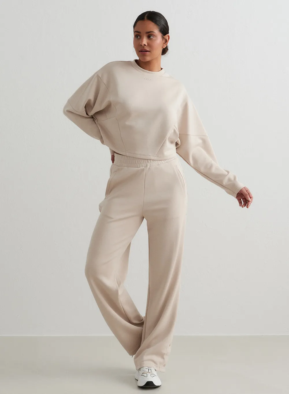 Sweatshirts|Gensere^AIM’N Café Au Lait Comfy Block Sweatshirt Cafè au lait