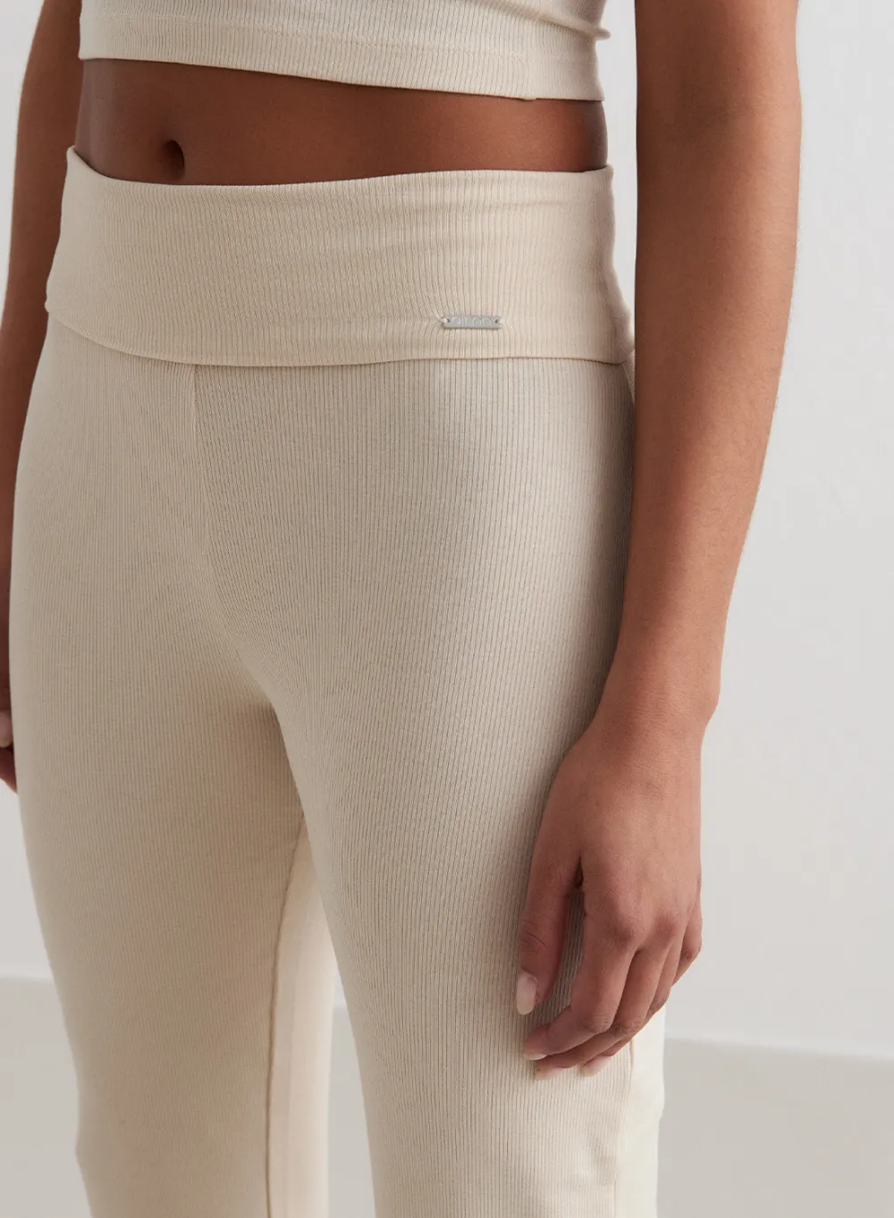 Myke Bukser|Sweatpants^AIM’N Ease Ribbed Pants Cafè au lait