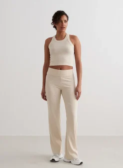 Tank Tops Og Trenings Tank Tops|Cropped Tank Tops^AIM’N Ease Ribbed Tank Top Cafè au lait