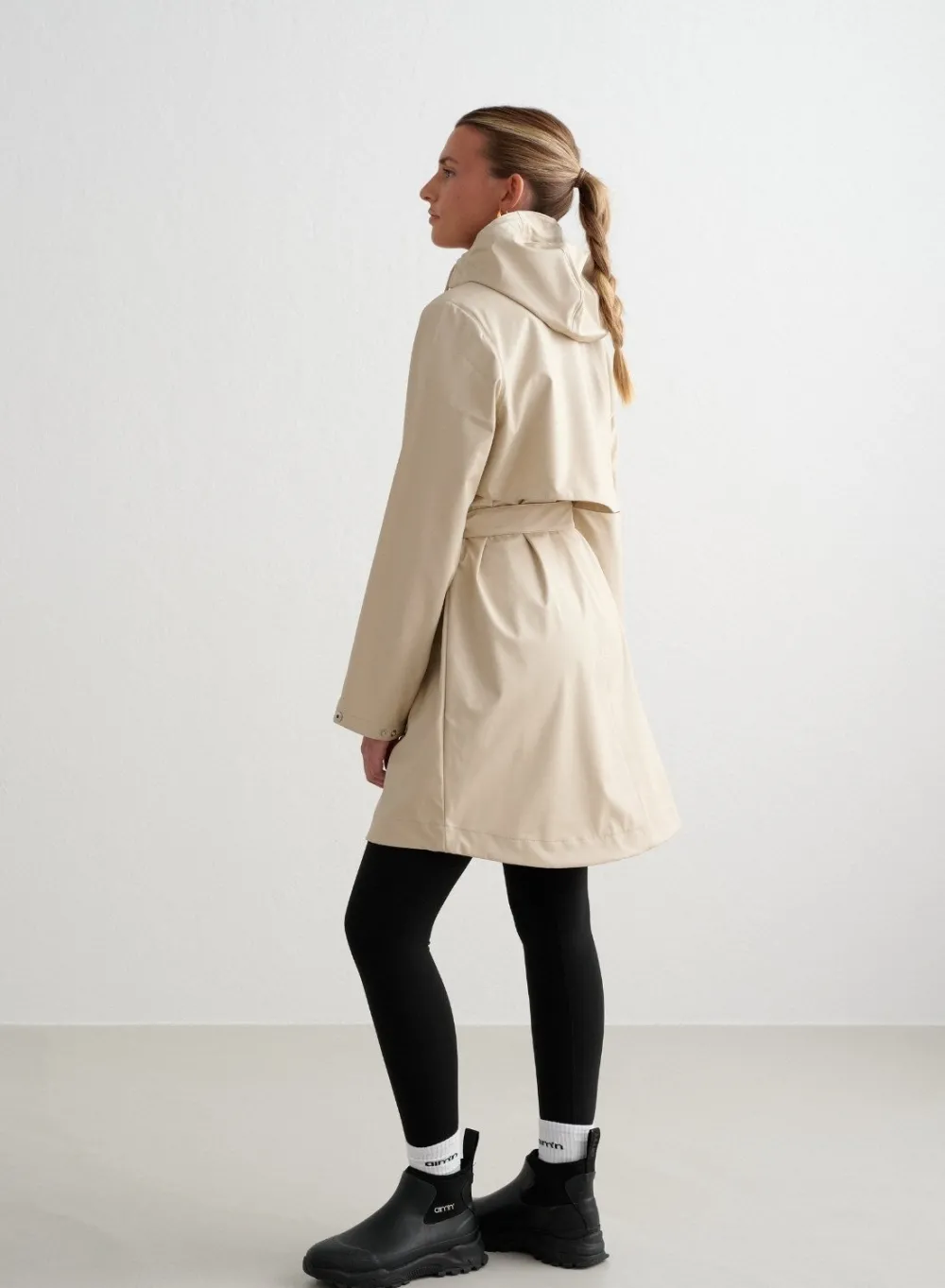 Høstjakker|Vanntette jakker^AIM’N Café Au Lait Rain Jacket Cafè au lait