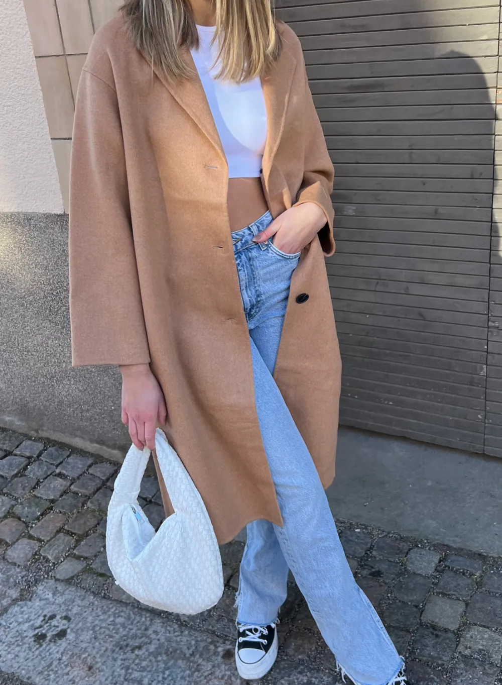 Høstjakker|Jakker Til Hverdags^AIM’N Camel Classic Wool Coat
