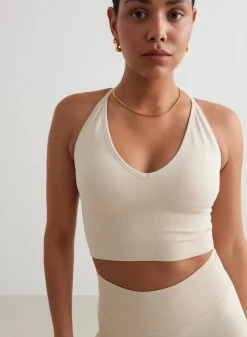 Tank Tops Og Trenings Tank Tops|Seamless Tank Tops^AIM’N Shape Seamless Cross Back Bralette Clay