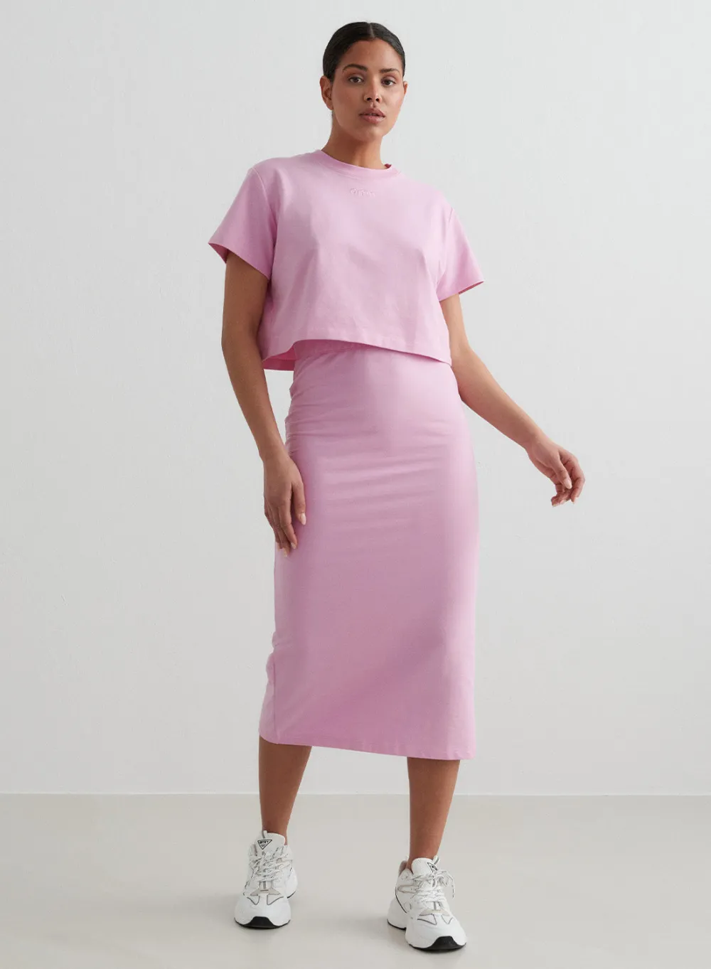 Skjørt^AIM’N French Terry Skirt Cotton candy