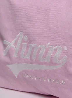 Treningsposer^AIM’N Pitch Canvas Tote Bag Cotton candy