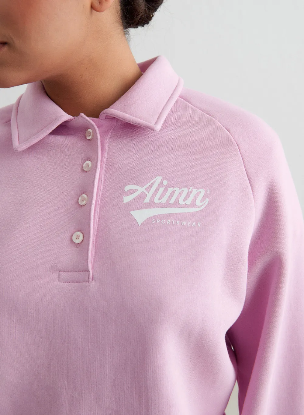 Sweatshirts|Gensere^AIM’N Pitch Polo Sweatshirt Cotton candy