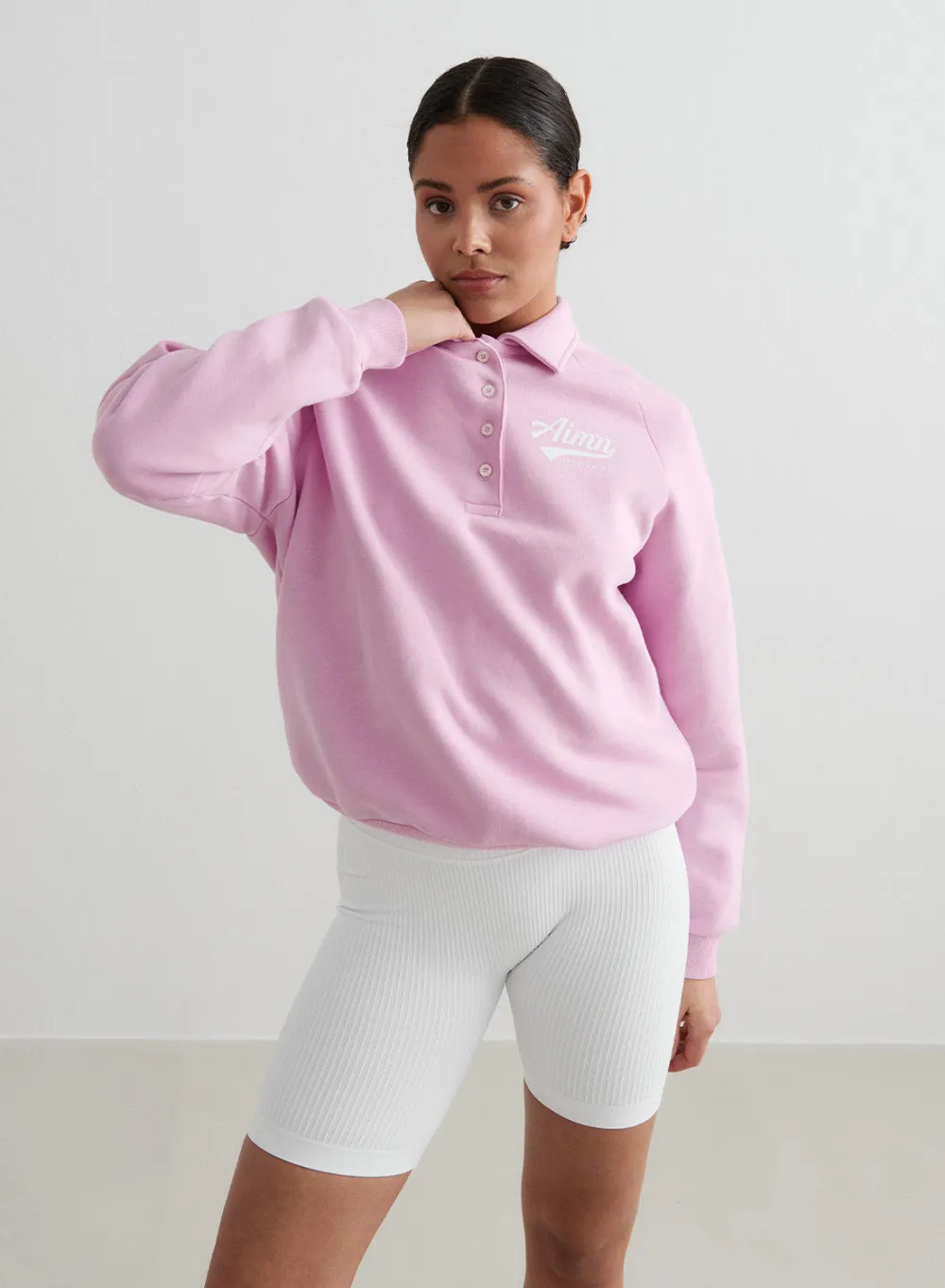 Sweatshirts|Gensere^AIM’N Pitch Polo Sweatshirt Cotton candy