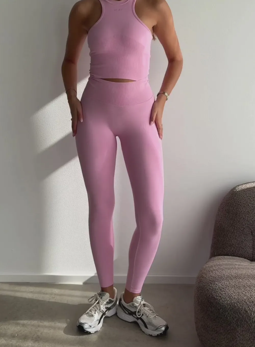 Treningstights|Seamless Tights^AIM’N Shape Seamless Tights Cotton candy