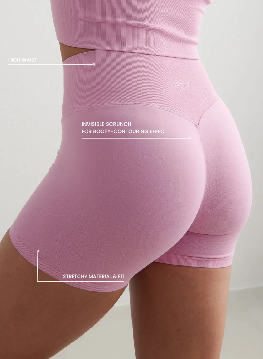 Seamless Biker Shorts|All Biker Shorts^AIM’N Shape Seamless Hotpants Cotton candy