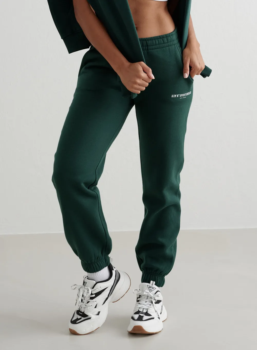 Myke Bukser|Sweatpants^AIM’N Varsity Classic Sweatpants Deep emerald