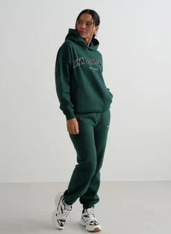 Langermede Skjorter|Sweatshirts^AIM’N Varsity Sweat Hood Deep emerald