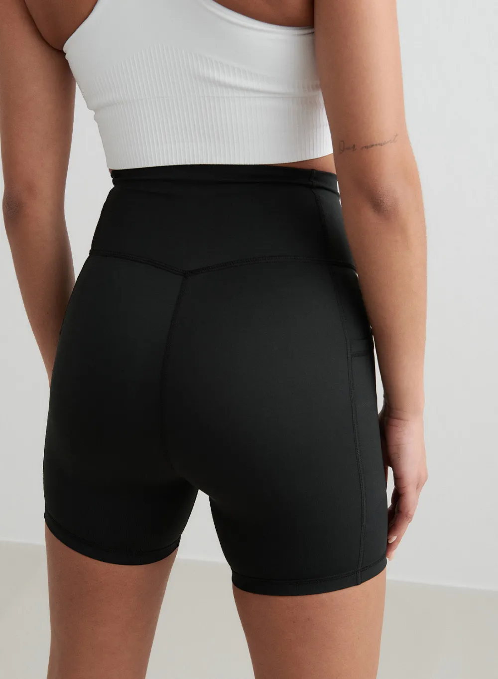 All Biker Shorts|Running Shorts^AIM’N Double Pocket Midi Biker Shorts