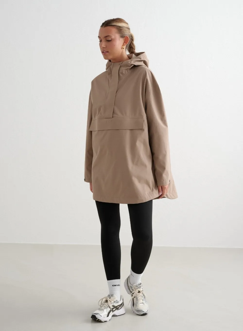 Anorakker|Høstjakker^AIM’N Waterproof Oversized Anorak Espresso