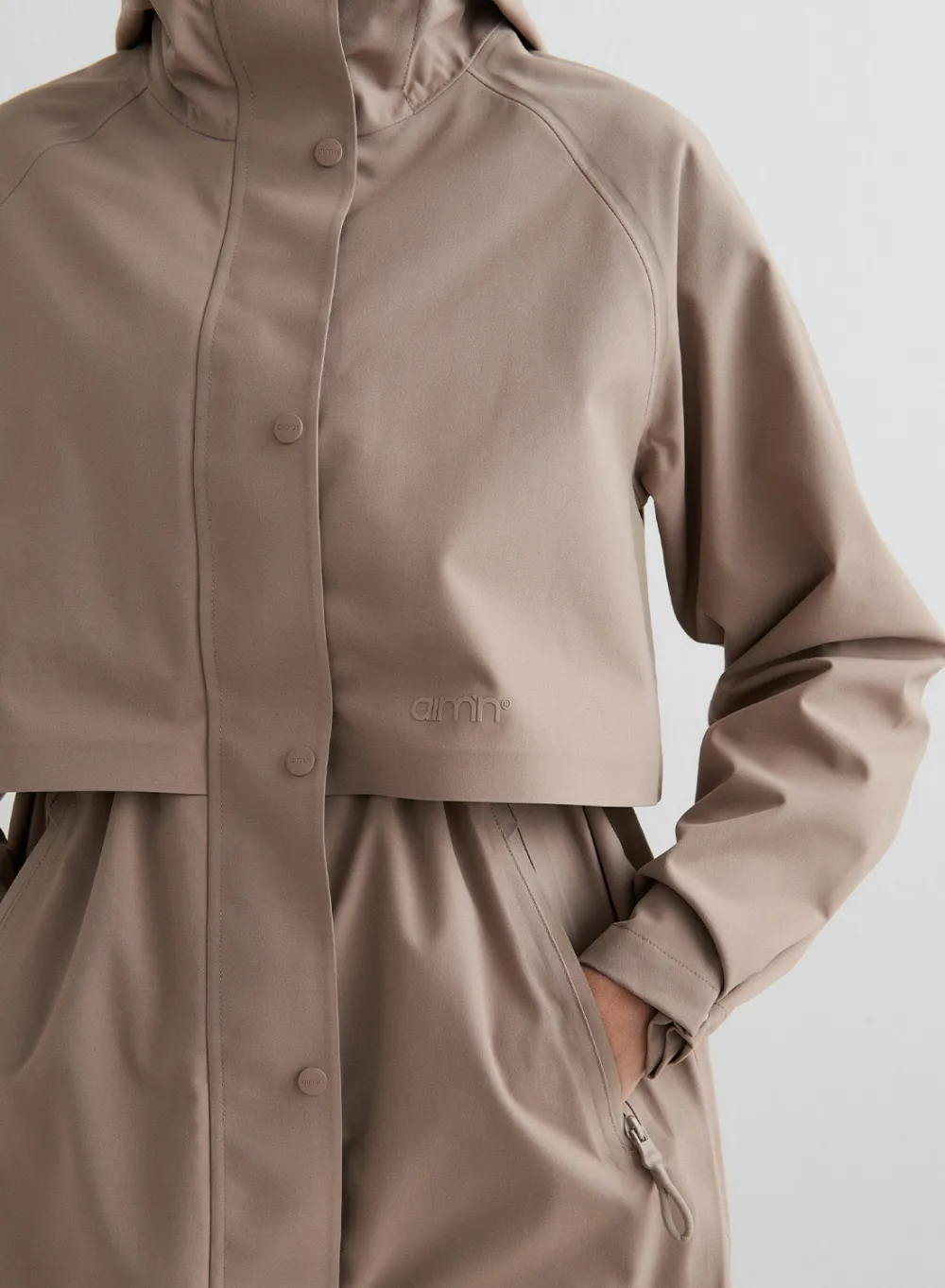 Høstjakker|Vanntette jakker^AIM’N Waterproof Parka Espresso