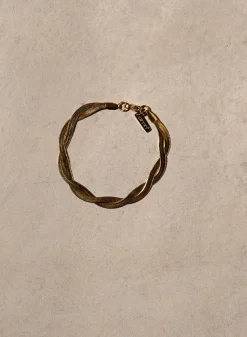 Vanntette Smykker^AIM’N Gold Waterproof Braid Bracelet