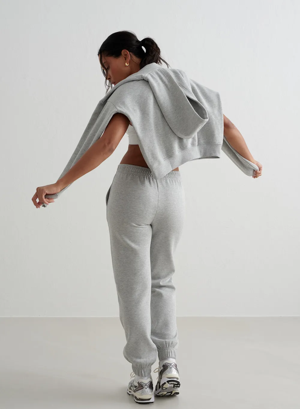 Myke Bukser|Sweatpants^AIM’N Varsity Classic Sweatpants Grey melange