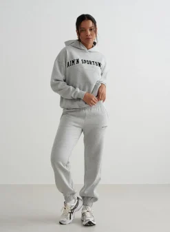 Myke Bukser|Sweatpants^AIM’N Varsity Classic Sweatpants Grey melange