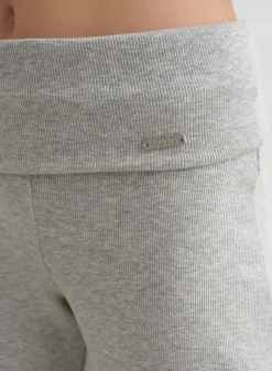 Workout Pants^AIM’N Young Ease Ribbed Pants Grey melange