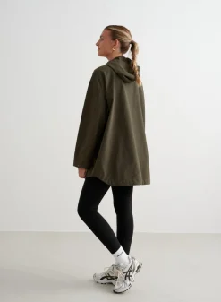 Anorakker|Høstjakker^AIM’N Waterproof Oversized Anorak Khaki