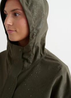 Anorakker|Høstjakker^AIM’N Waterproof Oversized Anorak Khaki