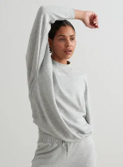 Sweatshirts|Gensere^AIM’N Melange Comfy Sweatshirt Light Grey