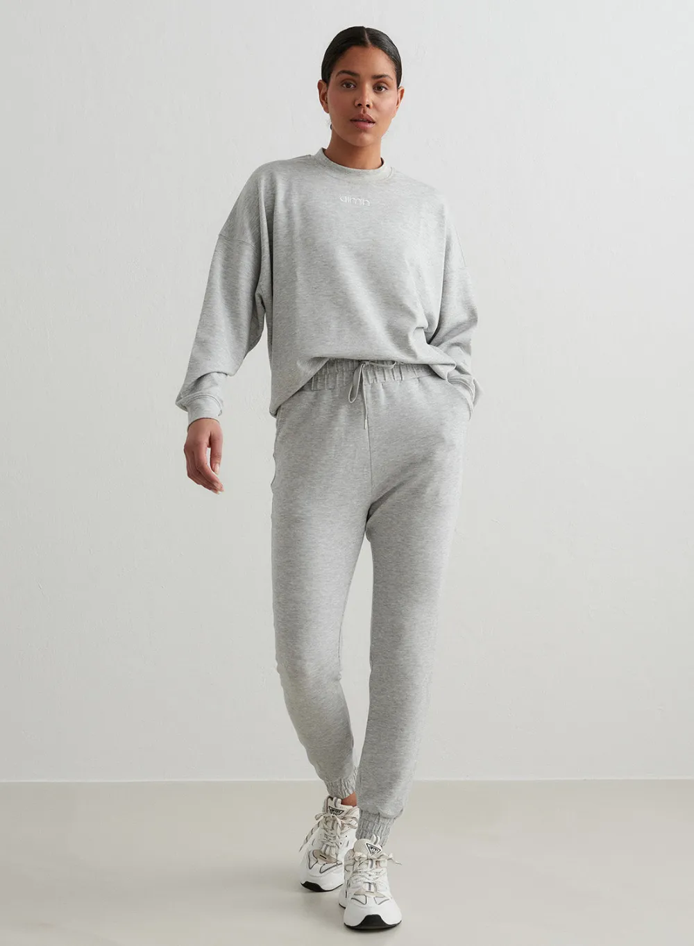 Sweatshirts|Gensere^AIM’N Melange Comfy Sweatshirt Light Grey