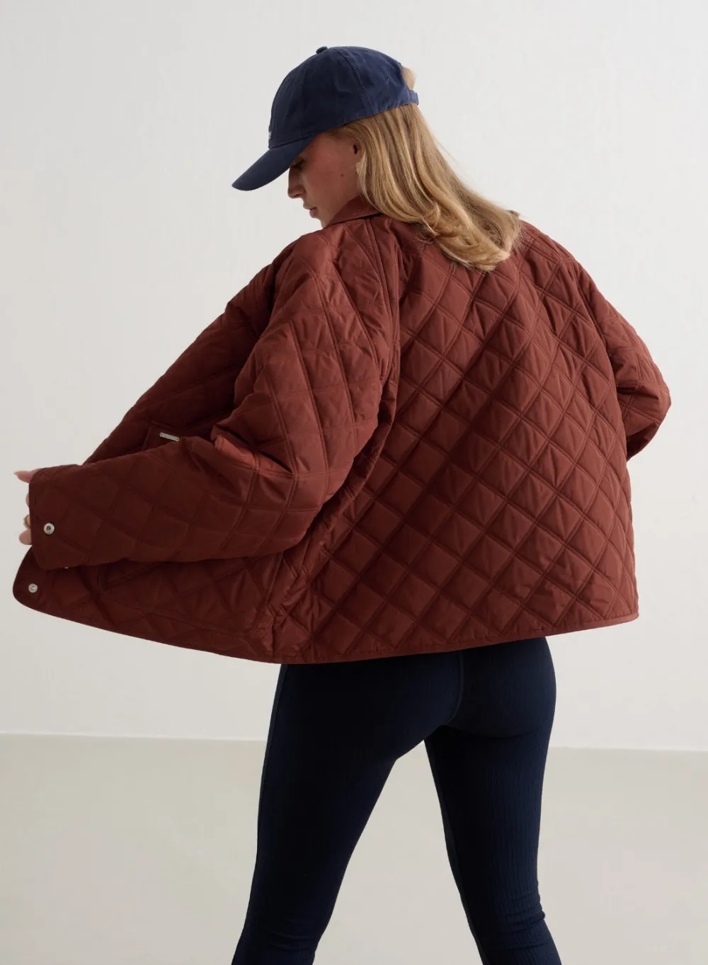 Høstjakker|Jakker Til Hverdags^AIM’N Quilted Femme Jacket Mahogany