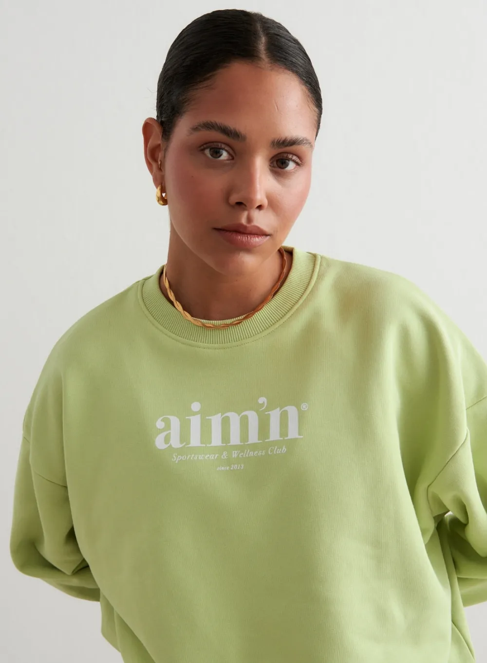 Sweatshirts|Gensere^AIM’N Club Terry Sweatshirt Matcha