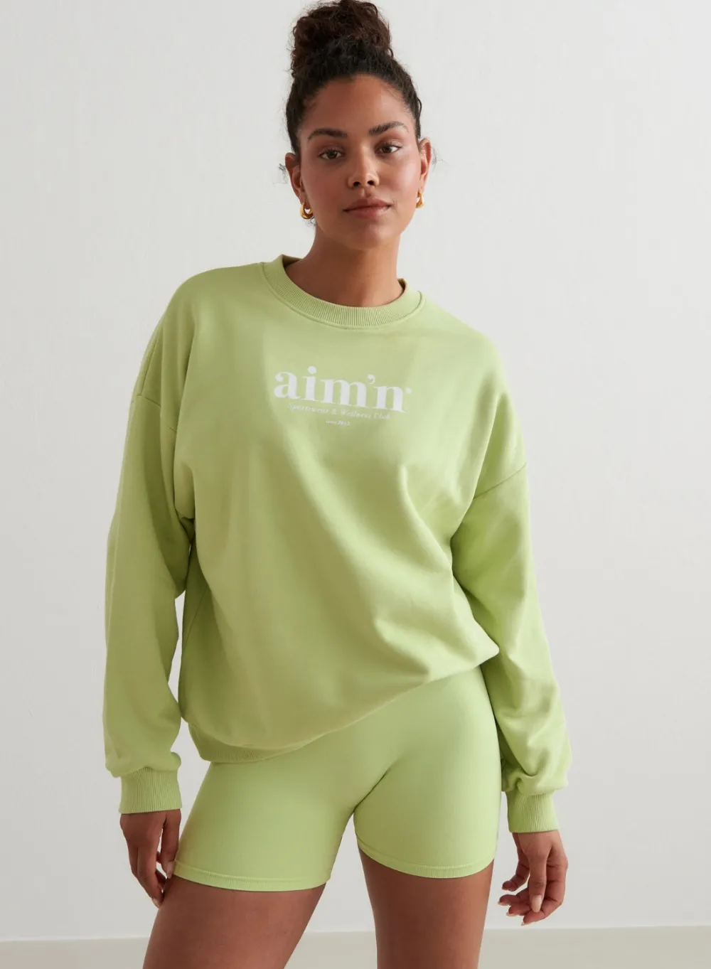 Sweatshirts|Gensere^AIM’N Club Terry Sweatshirt Matcha