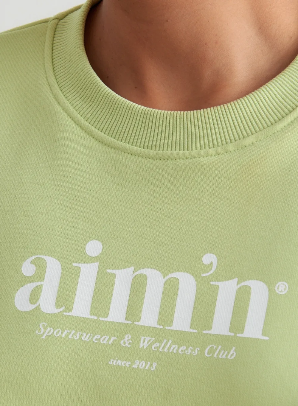 Sweatshirts|Gensere^AIM’N Club Terry Sweatshirt Matcha