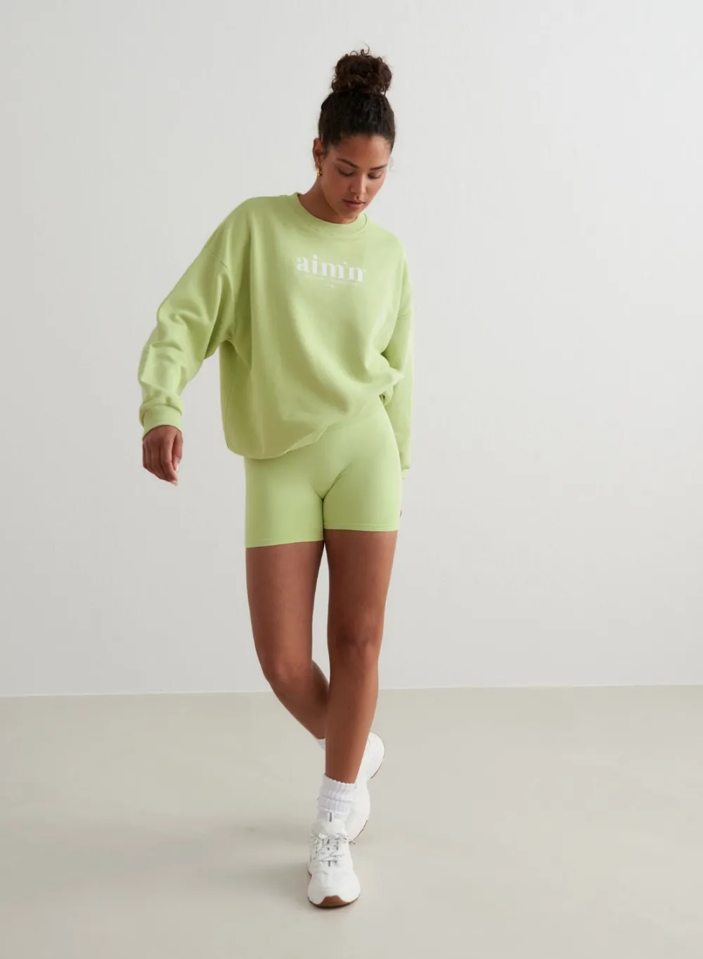 Sweatshirts|Gensere^AIM’N Club Terry Sweatshirt Matcha