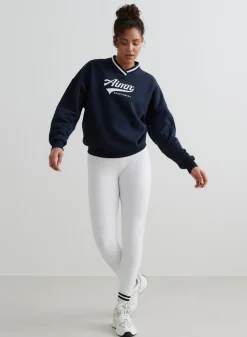 Sweatshirts|Gensere^AIM’N Navy Pitch V-neck Sweatshirt