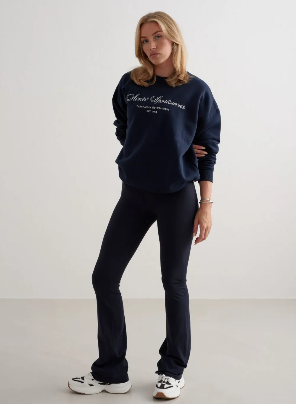 Treningstights|Flare Leggings & Tights^AIM’N Sense Flare Tights Navy