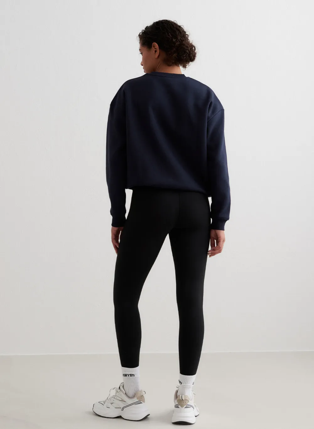 Langermede Skjorter|Sweatshirts^AIM’N Navy Varsity Sweatshirt