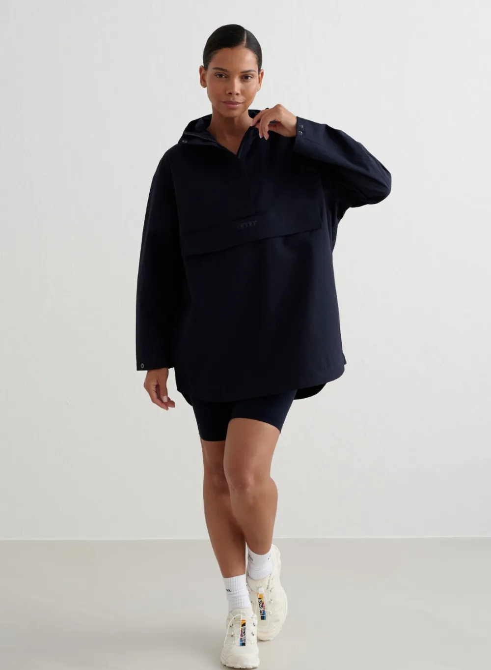 Anorakker|Høstjakker^AIM’N Waterproof Oversized Anorak Navy