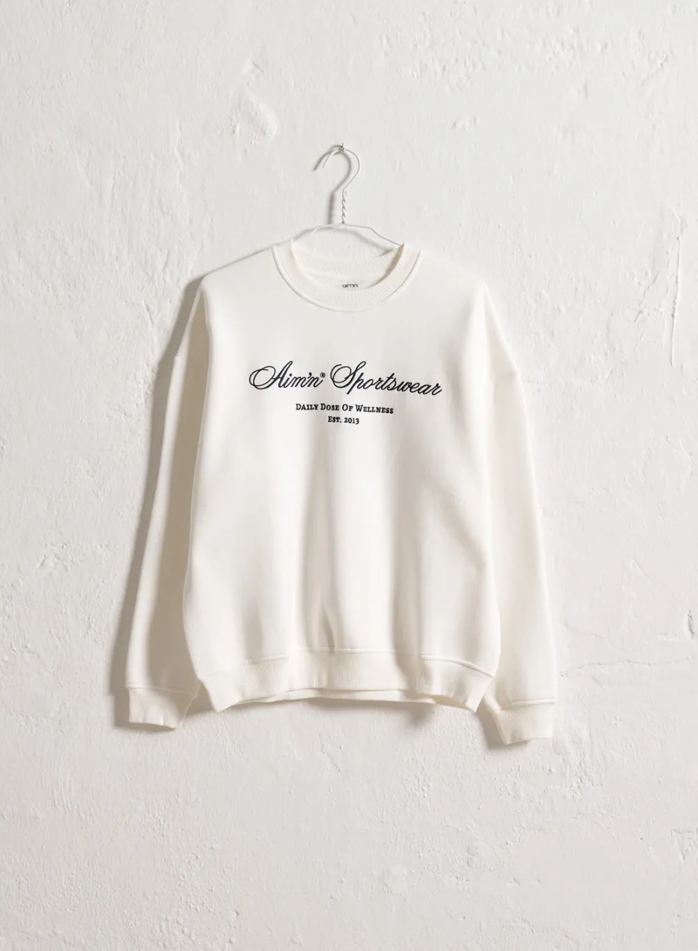 Langermede Skjorter|Sweatshirts^AIM’N Heritage Sweatshirt Off white