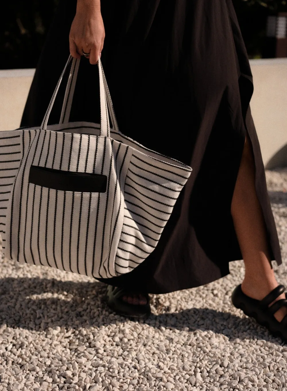 Treningsposer^AIM’N Off-white Beach Tote Bag