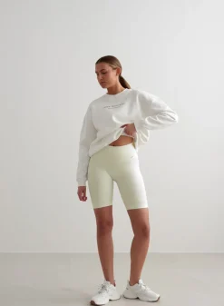 Seamless Biker Shorts|All Biker Shorts^AIM’N Off-White Ribbed Seamless Biker Shorts Off white