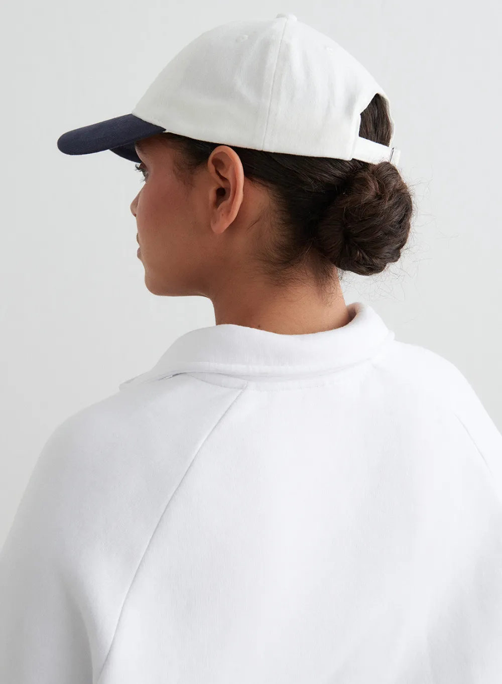 Caps^AIM’N Off-White Small Logo Cap Off white